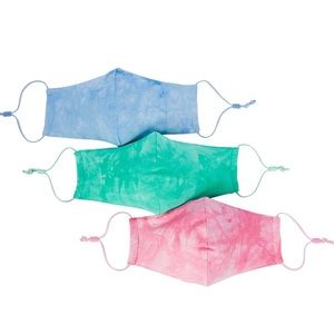 LELE SADOUGHI Tie-Dye Face Mask 3-Pack